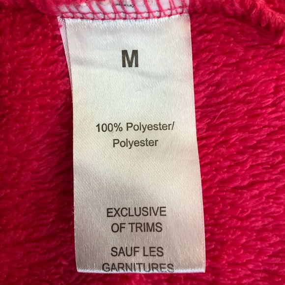 Fuzzy hot pink housecoat - Picture 3 of 3